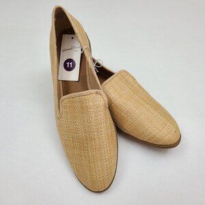 Universal Threads Adeline Casual Straw Woven Loafers Size 11 NWT Driving